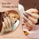 thumbnail image 5 of Set de gel de uñas Poly Modelones, 6 colores, tonos de piel nude, 90 ml, 5 of 8