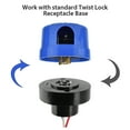 thumbnail image 2 of GBAYSA Twist Lock Photo Control Light Sensor Photocell Switch 110-270V Dusk to Dawn Sensor, 2 of 7