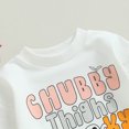 thumbnail image 5 of Okbabeha Newborn Baby Halloween Outfit Girl Boy Long Sleeve Sweatshirt Romper Bubble Sweater Onesie Cute Halloween Clothes, 5 of 7