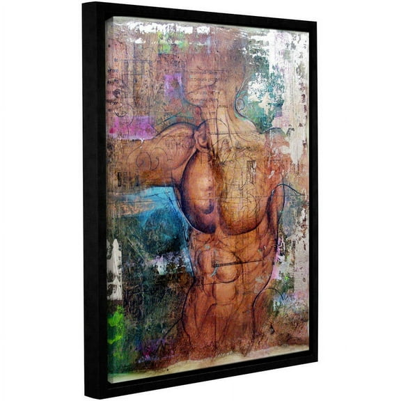ArtWall Greg Simanson "Birthright V" Gallery-Wrapped Floater-Framed Canvas