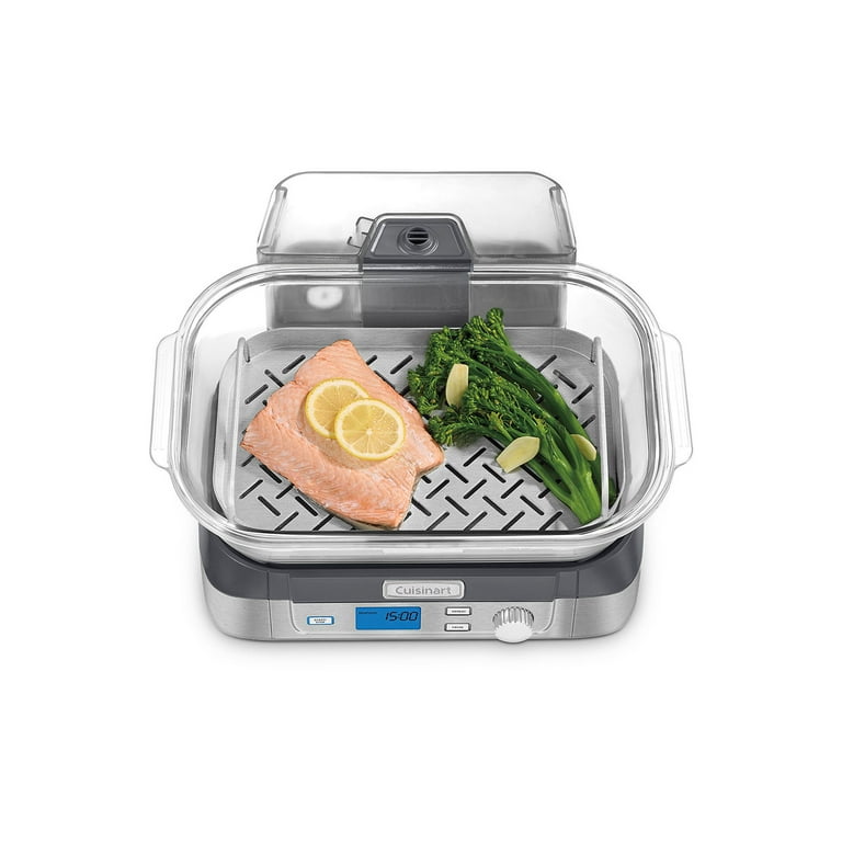 Cuisinart STM-1000 ガラススチーマー ステンレス Amazon.com: Cuisinart Cookfresh Digital Glass Food Steamer for