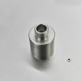 thumbnail image 4 of 24" LED Rain Shower Head Brushed Nickel Square High Pressure Large Shower Head, 4 of 7