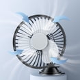 thumbnail image 1 of Ventilador USB para coche perfecl ventilador de coche 3 velocidades, 1 of 8