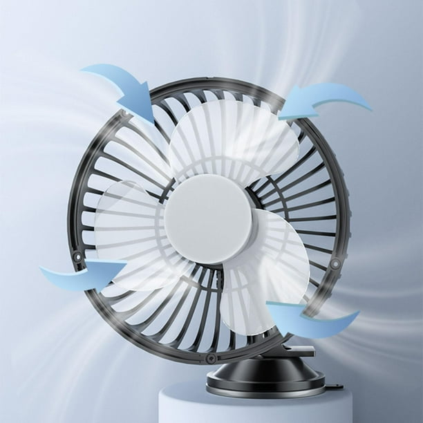 Ventilador USB para coche perfecl ventilador de coche 3 velocidades