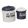 thumbnail image 3 of 2 contenedores para golosinas de perro, recipientes herméticos para comida, cubos funcionales para perros, contenedores de almacenamiento de comida pa, 3 of 8