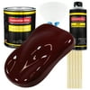 Restoration Shop - Carmine Red Acrylic Enamel Auto Paint, Complete Gallon Paint Kit, Single Stage High Gloss