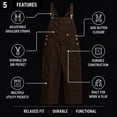 thumbnail image 5 of Firestone Mens Overalls - Warm Insulated Bib Overalls for Men, Durable Workwear Bibs, Sizes Run Small, 5 of 7