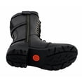 thumbnail image 2 of Milwaukee Leather MBL9380 Women's Black 'Jane' 15-inch Leather Combat Style Harness Motorcycle Boots 7.5, 2 of 9