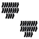 thumbnail image 1 of Calcetines Elásticos Cateissary Transpirables 10 Piezas Negro 2Conjunto, 1 of 6