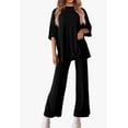thumbnail image 3 of 2 Piece Sets For Women Summer Fashion Lounge Matching Set Travel Vacation Airport Outfits Clothing, 3 of 4