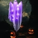 thumbnail image 5 of Decoración del hogar, caja de almacenamiento de adornos, bolsas de almacenamiento, cesta de almacenamiento, accesorios de decoración de fantasmas brillantes y gritadores de Halloween, escena de Hallow, 5 of 6