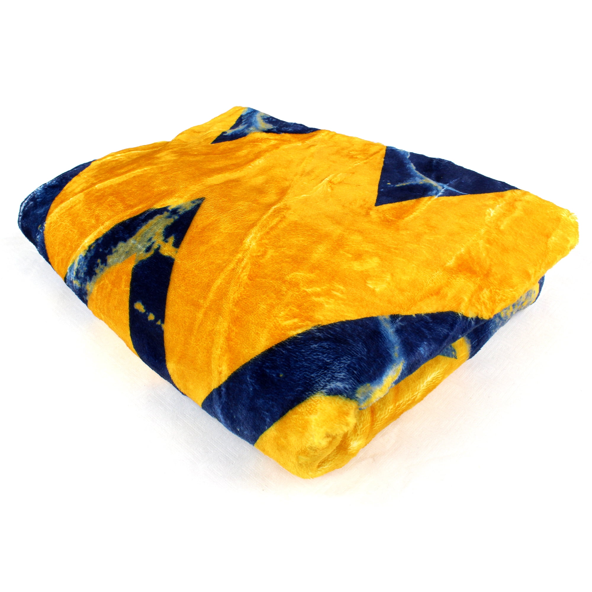 College Covers West Virginia Mountaineers Sublimated Soft Throw Blanket, 42" x 60"