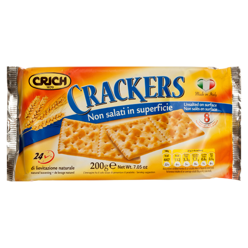 Crich Crackers Unsalted 7.05 Oz Wholesale, (15 Pack)