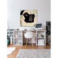 thumbnail image 4 of "Pug Mug" Painting Print on Wrapped Canvas, 4 of 7