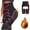 Rose red, variant on 3-in-1 Waist and Leg Trainer | Suitable for Home or Gym Use, Ideal for Shaping and Slimming, Made of Polyamide