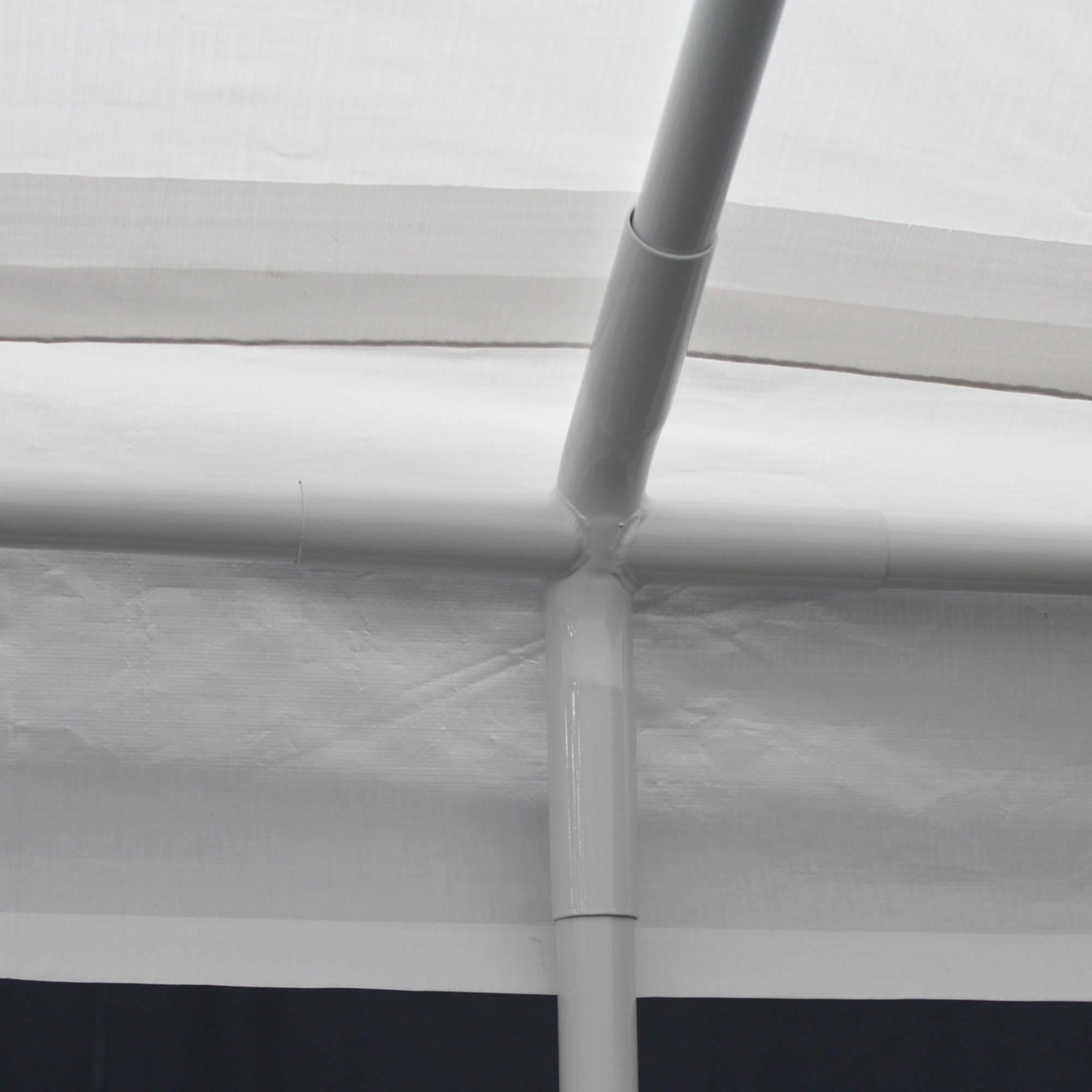 King Canopy Universal Canopy 10' x 20' , 1 3/8-Inch Steel Frame, 8 Leg, Silver