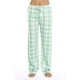 thumbnail image 1 of Pantalones casuales de cuadros clásicos para mujer de primavera y otoño, pantalones holgados para mujer, 1 of 6