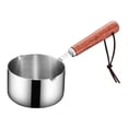 thumbnail image 1 of VONKY Stainless Steel Small Saucepan Heating Milk Camping 250ml 5Set, 1 of 6