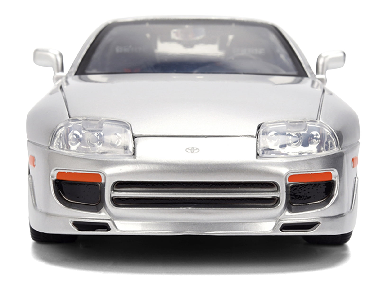 1995 Toyota Supra Silver Metallic "JDM Tuners" Series 1/24 Diecast Model Car by Jada