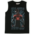 thumbnail image 2 of Marvel Avengers Miles Morales Boys Short Sleeve T-Shirt, Tank Top and Mesh Shorts Set for Kids (Sizes 4-8), 2 of 5