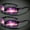 Purple X2 (2PCS), variant on Two Excellent Value Packs: New Women'S Semi-Frame Anti-Glare Fashionable Glasses with TAC Colorful -Color Coating Lenses in Starry Purple And Dreamy Pink. Classic Semi-Frame Design Style, Suitable