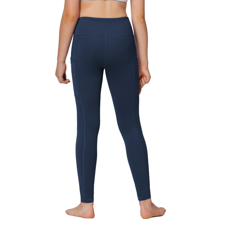 Navy Blue Leggings for Women, Yoga Pants, 5 High Waist Leggings