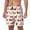 Black, variant on Dachshund Walking pattern Mens Swim Trunks with Compression Liner Stretch Beach Shorts Quick Dry with Zipper Pockets No-Chafing Board Shorts-Small