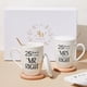 thumbnail image 1 of Set de tazas de café de cerámica para el 25 aniversario de AW BRIDAL, 350 ml, 1 of 9