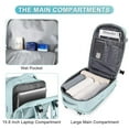 thumbnail image 4 of Women‘s Laptop Backpack Multifunctional Fashion Travel Backpack Large Capacity Travel Bag Waterproof Outdoor Backpack, 4 of 6