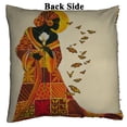 thumbnail image 2 of ABPHQTO Funda de almohada de lentejuelas de sirena reversible para mujer africana, funda de cojín para decoración del hogar, 45x45 cm ABPHQTO FishPillow-ZK-21-18x18, 2 of 2