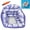 Blue 1PC, variant on 3-in-1 Inflatable Pool Lounge Chair, Adult Water Sofa Float with Cup Holder Heavy Duty Beach Accessories Outdoor Games for Parties Summer Vacation