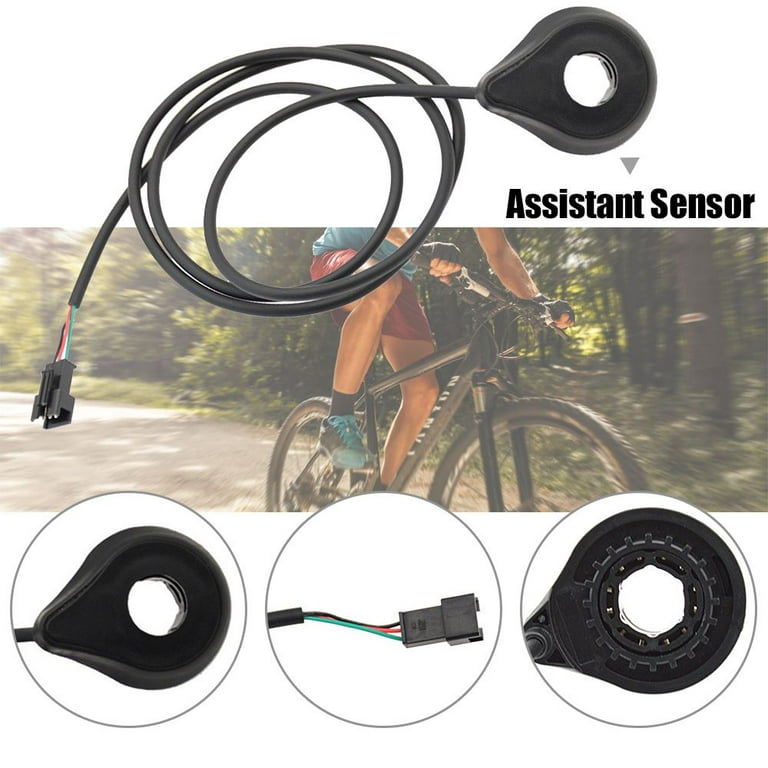 Alomejor Elektrische Fahrrad Pedal Assistant Sensor 12 Magnete E-Bike PAS  System Assistent Geschwindigkeitssensor Mountainbike Zubehör