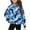 Multicolor-02, variant on Ugoldhm Sweatshirts for Girls Loose Fit Printed Tops with Thumbhole Fall Athletic Sports Shirts