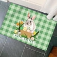 thumbnail image 3 of Binwennn Heavy Blanket Rose Rug Warm Blanket Throw Easter Bunny Bathroom Carpet Spring Tufted Absorbent Bath Mat Suitable For Bathroom Shower Bathtub Kitchen Area Carpet Decoration 40x60cm, 3 of 5