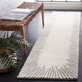 thumbnail image 2 of SAFAVIEH Fifth Avenue Declan Abstract Runner Rug, Ivory/Grey, 2'3" x 8', 2 of 8