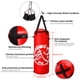 thumbnail image 2 of Bolsa de boxeo Bolsa de boxeo sin relleno Bolsa de entrenamiento de cuero PU, 2 of 8
