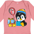 thumbnail image 4 of Inktastic Penguin 1st Birthday Boys or Girls Long Sleeve Baby Bodysuit, 4 of 5
