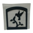 thumbnail image 2 of Napkin Holder with Metal Body and Hummingbird Design, Black, 2 of 2