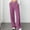 Hot Pink, variant on FAHXNVB Womens Ribbed Wide Leg Lounge Pants with Pockets Casual Comfy Loose Soft Knit Drawstring Pajama Pants Solid Color Long Trousers
