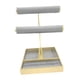 thumbnail image 1 of Soporte para presentación de joyería, soporte para collar, organizador de decoración, estante para pendientes para anillos, oficina, centro comercial, Estilo F, 1 of 9