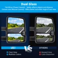 thumbnail image 3 of Ledkingdomus Pair Tow Mirrors for 2007-2013 Chevy Silverado Sierra LED Amber Signal Power Heated, 3 of 8