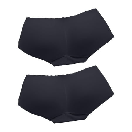 

Xmarks Women Butt Pads Enhancer Panties Padded Hip Underwear Shapewear Butts Lifter Lift Panty Seamless Fake Padding Briefs 2 Pack