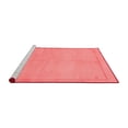 thumbnail image 2 of Ahgly Company Machine Washable Indoor Rectangle Abstract Red Modern Area Rugs, 7' x 10', 2 of 4