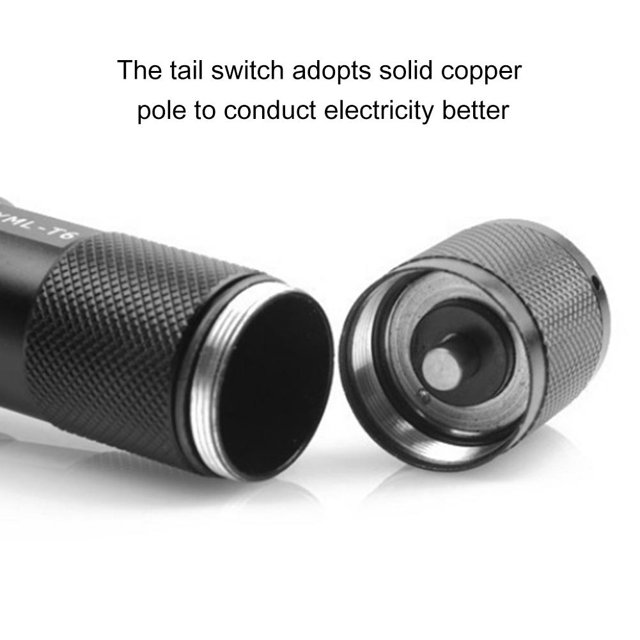Antorcha de campamento al aire libre con linternas LED de aleación de aluminio con zoom telescópico Sywqhk Para Estrenar