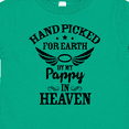 thumbnail image 4 of Inktastic Handpicked for Earth by My Pappy in Heaven with Angel Wings Boys or Girls Toddler T-Shirt, 4 of 5