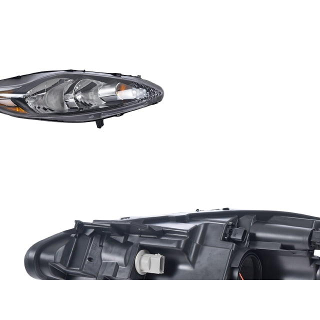FARO FONDO Negro Generica Compatible con Ford Fiesta 2011 2013 Pasajero