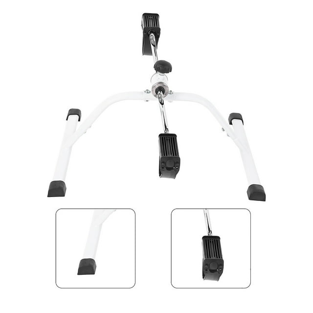 Pedal Exerciser, Mini Exercise Bike Foot Peddler For Leg And Arm Low Impact Under Desk Elderly Bicycle Exerciser