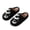 Black, variant on Flying Bats Slippers, Spooky House Shoes, Fuzzy Warm Slip Ons, Halloween Flying Bats Plush Slippers Spooky White Bats Fuzzy House Shoes Cozy Closed Toe Warm Indoor Slippers, White 6.5