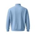 thumbnail image 4 of Awdenio Men's Sweatshirt Big and Tall Waffle Shirt Oversized Button Down Pullover Comfy Clothes, 4 of 6
