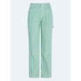 thumbnail image 5 of Free Assembly Women's and Women's Plus Mid Rise Relaxed Carpenter Jeans, Sizes 0-26W, 5 of 5